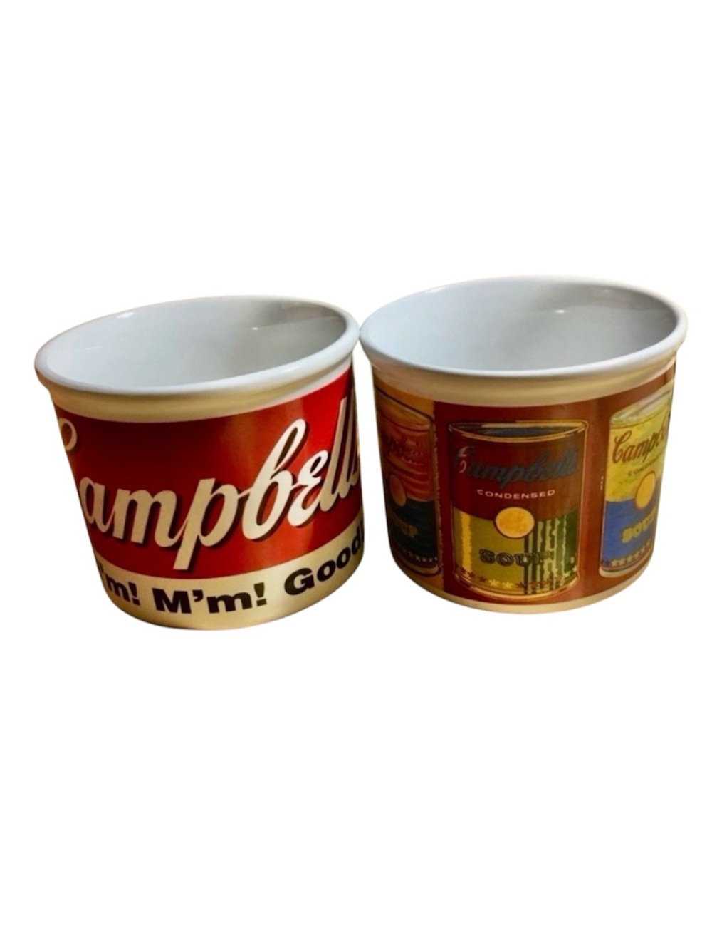 (2) CAMPBELL SOUP MUGS (1998)